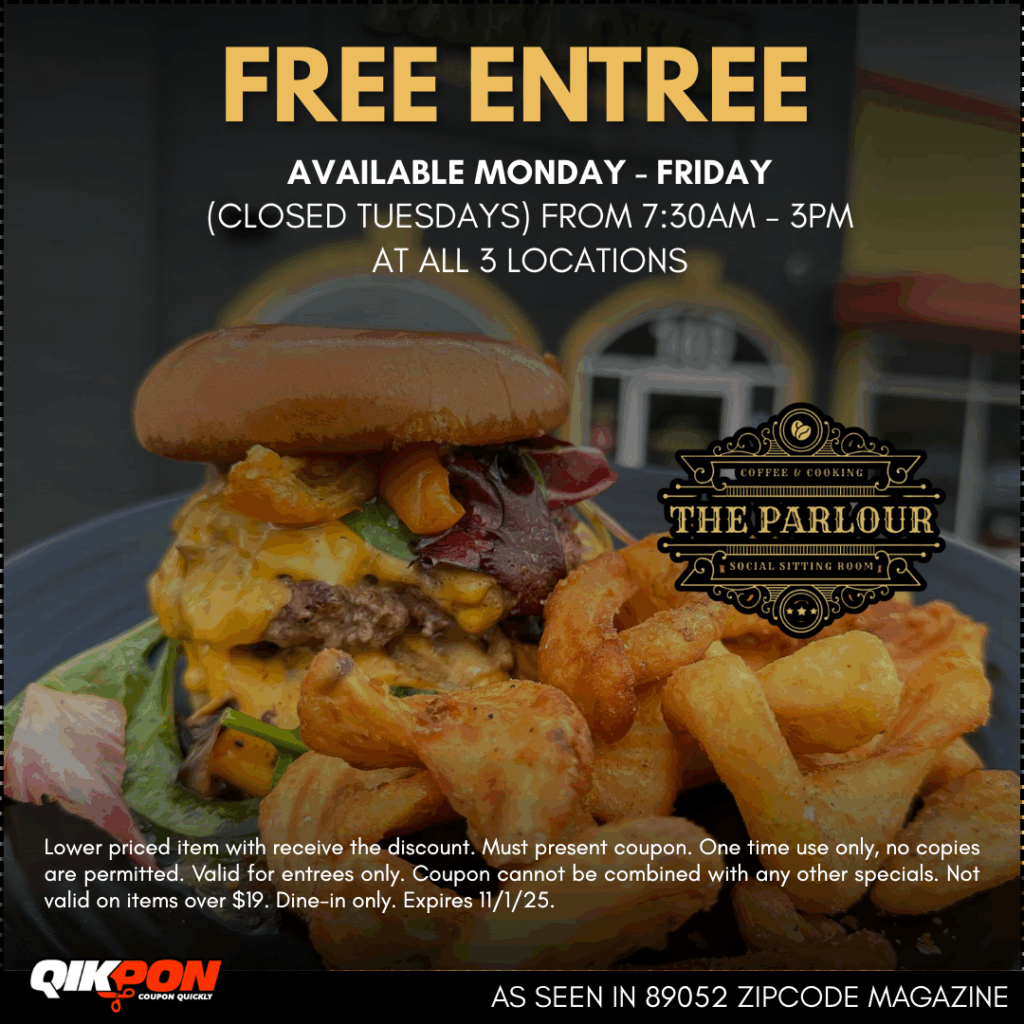 The Parlour - Free Entree