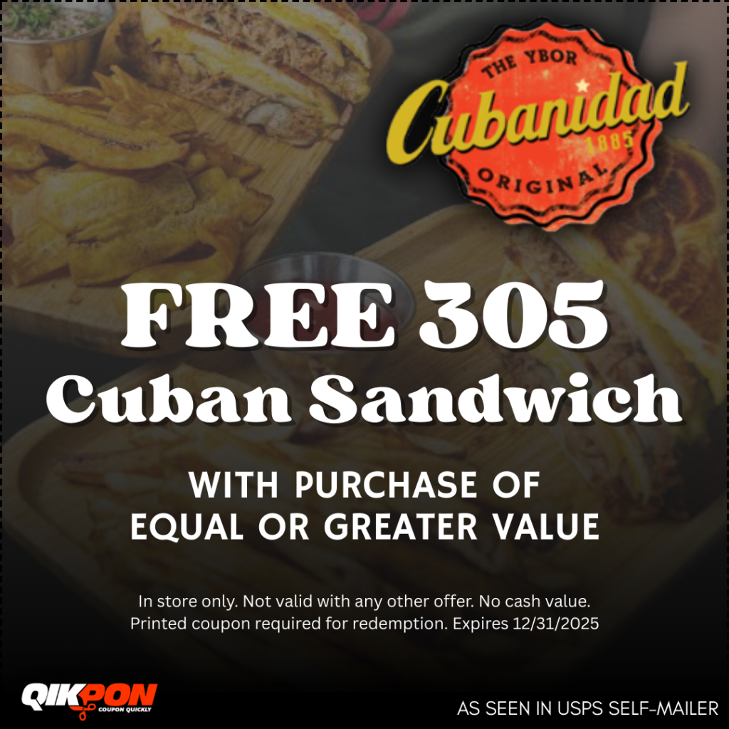 Cubanidad 1885 - FREE 305 Cuban Sandwich